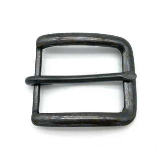 Halbschnalle 40 mm, vintage grau