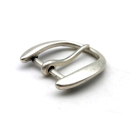 Halbschnalle 40 mm, altsilber poliert