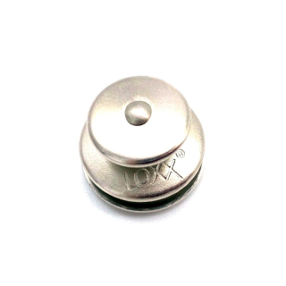 Oberteil Ø 15 mm / 3 mm, versilbert matt
