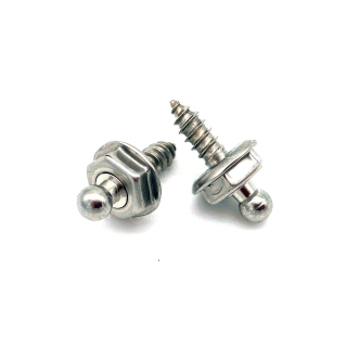 Schraubunterteil- Edelstahl 4,2 x 10 mm