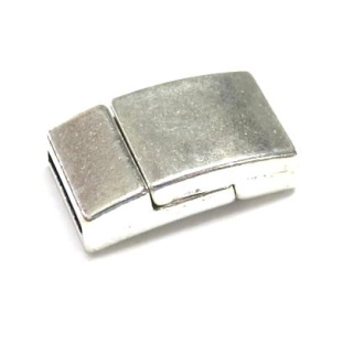 Magnetverschluss 10 mm, versilbert