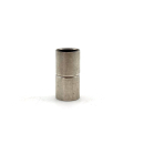 Magnetverschluss 10 mm, Messing versilbert