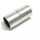 Magnetverschluss 10 mm, Messing versilbert