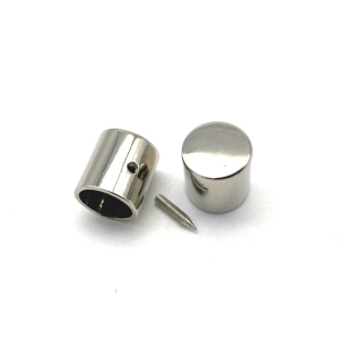 Endzierteil 10 mm, vernickelt