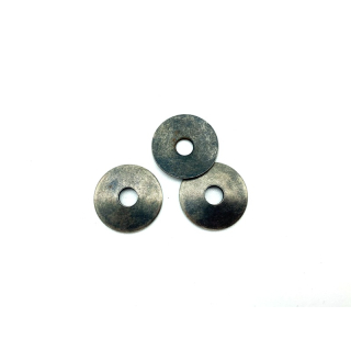 Zierteil mit Loch Ø 19 mm, altnickel