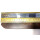 Wasserbüffel-Gürtellederstreifen Kastanie Pull Up, 40 mm, gelocht