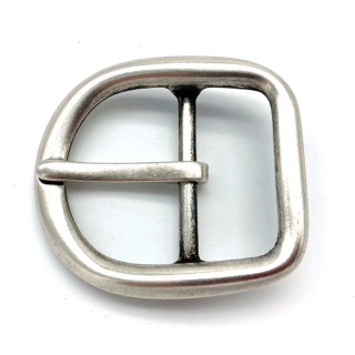 Doppelschnalle 40 mm, altsilber poliert