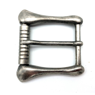 Rollschnalle 25 mm, altnickel