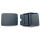 Klemmschnalle 30 mm, schwarz matt