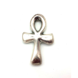 Anhänger "Kreuz" 4,5 x 8 mm, versilbert