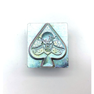 Punzierstempel Pik AS 30 x 27 mm