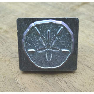 Punzierstempel "Sanddollar" 30 x 27 mm