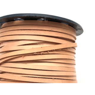 Rindlederflechtband 2,5 mm, natur