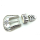 Dreiteiliges Schnallenset 25 mm, versilbert mit Strass Chrystal