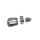 Dreiteiliges Schnallenset 10 mm, altsilber poliert
