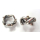 Schlaufzierteil "Knoten" 10 x 7 mm, versilbert