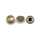 Hohlnietkappe Ø 11 mm, Eisen altmessing - 500...
