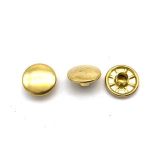 Hohlnietkappe Ø 11 mm, Eisen vermessingt - 500 Stück