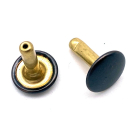 Nietstift geschlossen 14 mm, Eisen bronziert - 500...