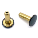 Nietstift geschlossen 18,8 mm, Eisen bronziert - 100...