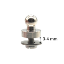 Schraubunterteil - Schraube M2,5 x 6 mm, vernickelt