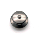 Oberteil Ø 15 mm / 4 mm, vernickelt schwarz