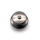 Oberteil Ø 15 mm / 4 mm, vernickelt schwarz