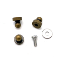 Schraubunterteil - Schraube M2,5 x 6 mm, altmessing