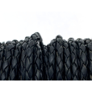Boloband ohne Kern 3 mm, schwarz