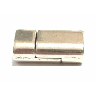 Magnetverschluss 10 mm, versilbert