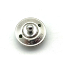 Unterteil Ø 20 mm / 3 mm, versilbert matt -...