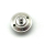 Unterteil Ø 20 mm / 3 mm, versilbert matt - nickelfrei