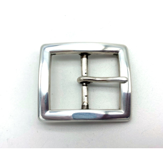 Doppelschnalle 30 mm, versilbert