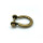 Bügelschäkel - Ring Ø 17 mm, altmessing poliert