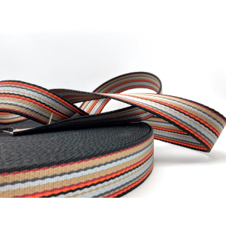 Gurtband 38 mm,"Stripes"