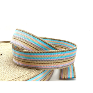 Gurtband 40 mm,"Stripes"
