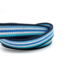 Gurtband 30 mm,"Stripes" blau