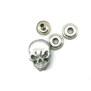 Ringfederdruckknopf "Skull" 25 x 17 mm,...
