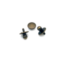 Kugelunterteil zum vernieten 4,7 mm, altmessing