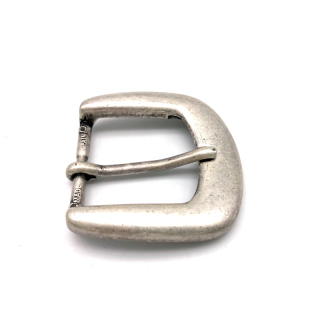 Halbschnalle 30 mm, altsilber