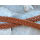Lederband flach geflochten 11 mm, verschiedene Farben